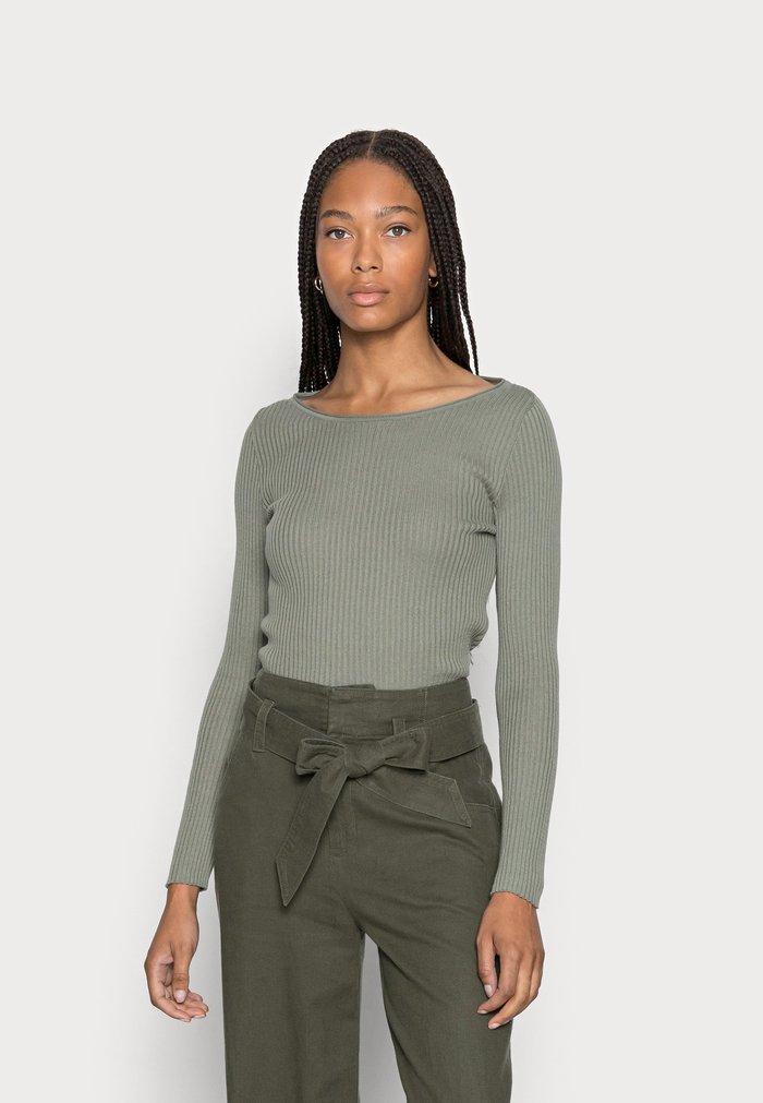 Pulls Anna Field BOATNECK Vert Femme | CID-6333747